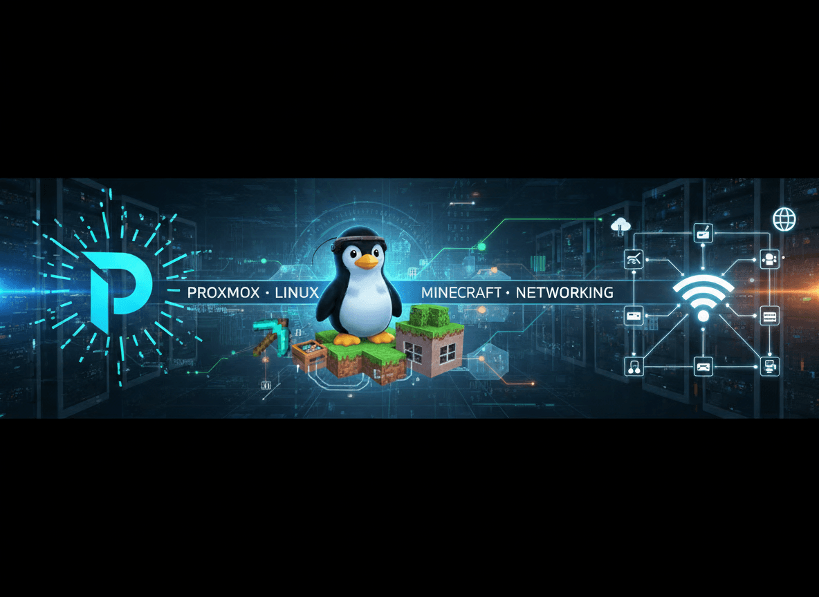 Game Server Infrastructure with Proxmox and Docker