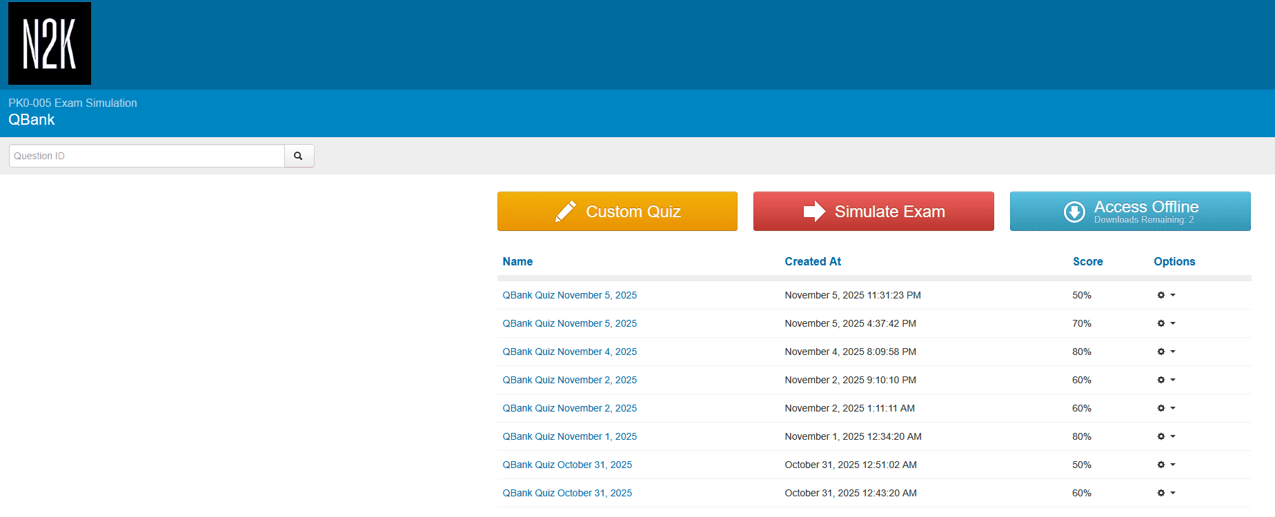 Kaplan Project+ Quizzes